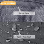 Lightweight Breathable Cooling Sun Hat for Men with Dual Fan & Solar Power