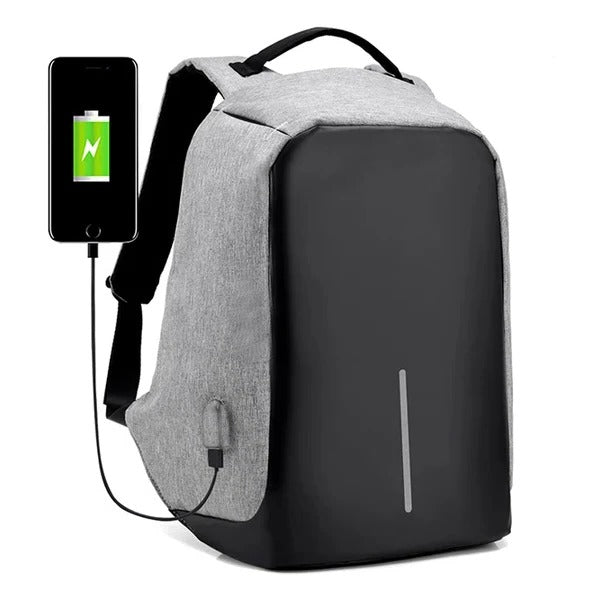 Anti-Theft Backpack With USB Charging