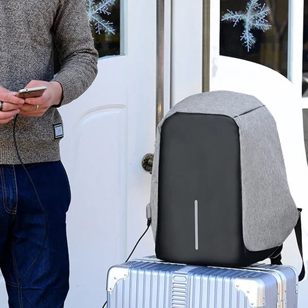 Anti-Theft Backpack With USB Charging