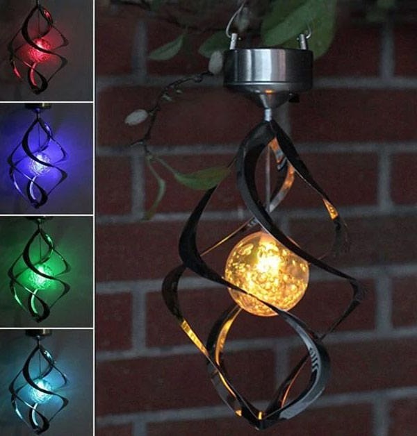 LED Solar Wind Chime Light