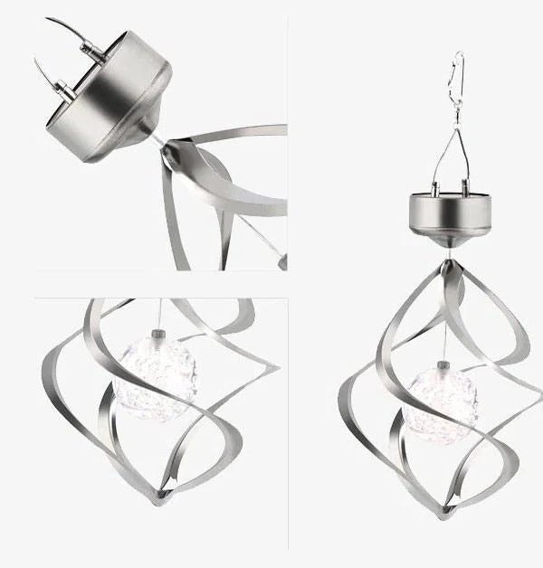 LED Solar Wind Chime Light
