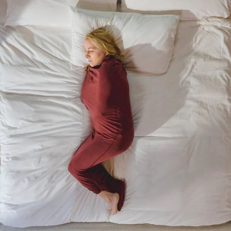 Adult Swaddle Blanket for Relaxing Sleep Comfort