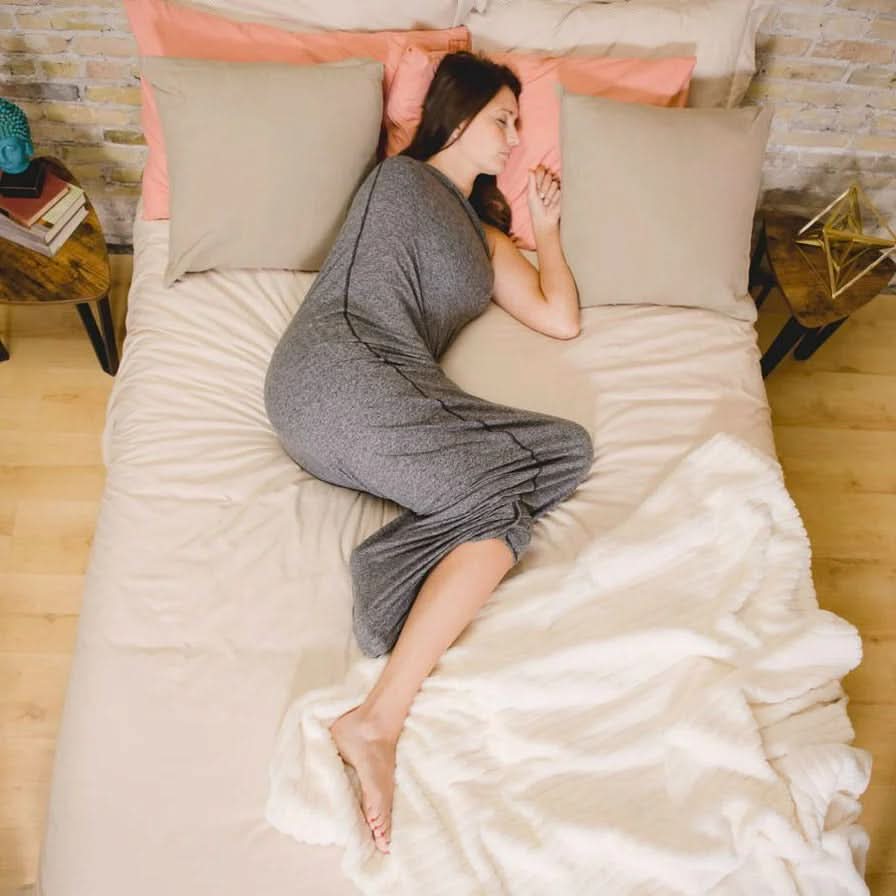 Adult Swaddle Blanket for Relaxing Sleep Comfort