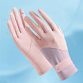 Womens Breathable UV Sun Protection Driving Gloves