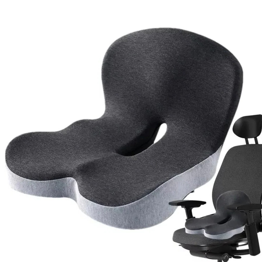 Memory Foam Lumbar Pillow Seat Cushion