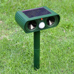 Solar Powered Ultrasonic Animal Repellent