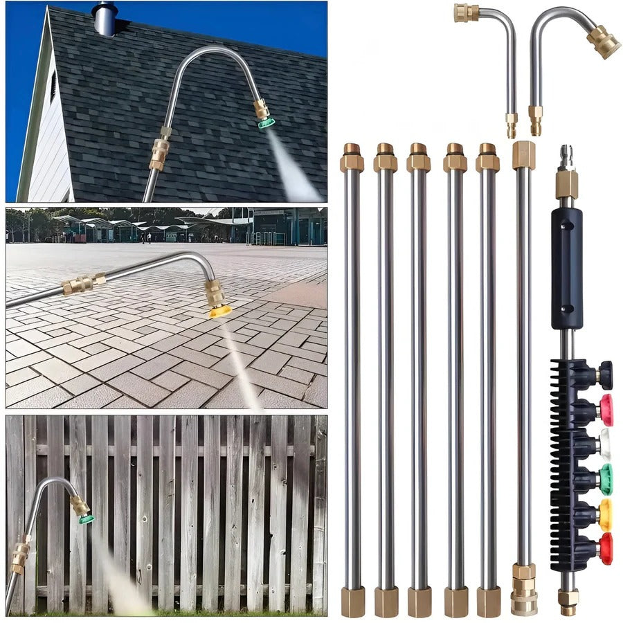 4000 PSI Telescoping Power Washer Extension Wand