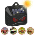 2pcs Solar Powered Ultrasonic Animal Repellent