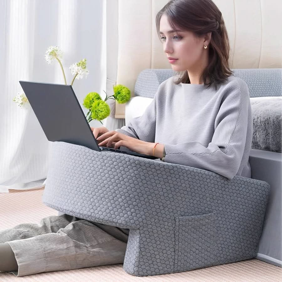 Memory Foam Reading Pillow with Arm and Back Support