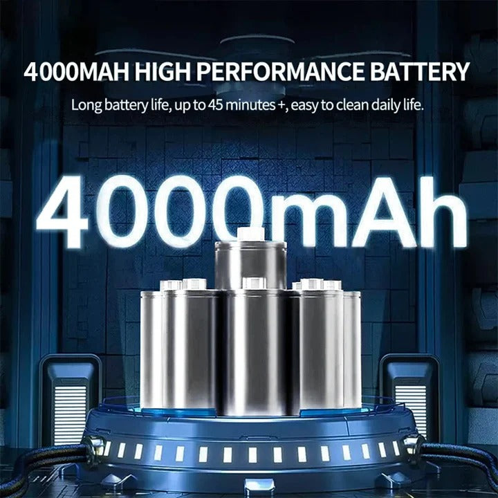 Portable Cordless Vacuum Cleaner for Car Interior Cleaning