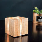 CrackLumen - Unique rustic cracked table lamp