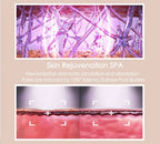 Professional facial massager with microcurrent for firmer, smoother skin