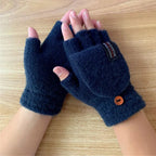 USB rechargeable warm wave heated gloves