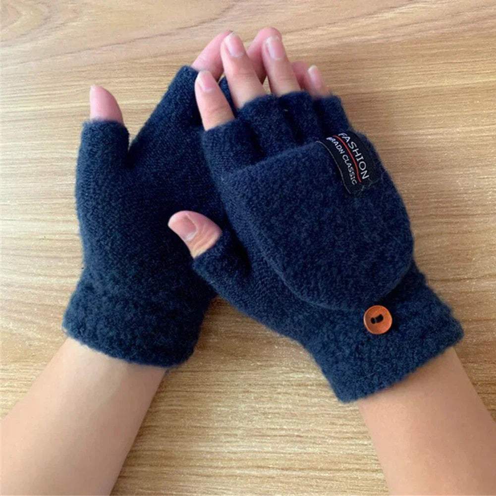 USB rechargeable warm wave heated gloves