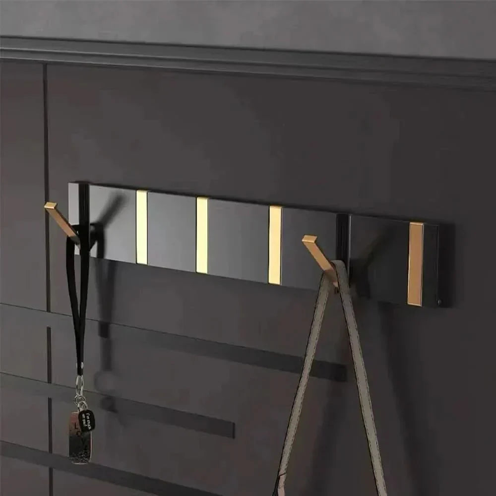 Elegant Stainless Steel Wall Hooks – Foldable, Space-Saving Hook for Bathrooms and Living Spaces