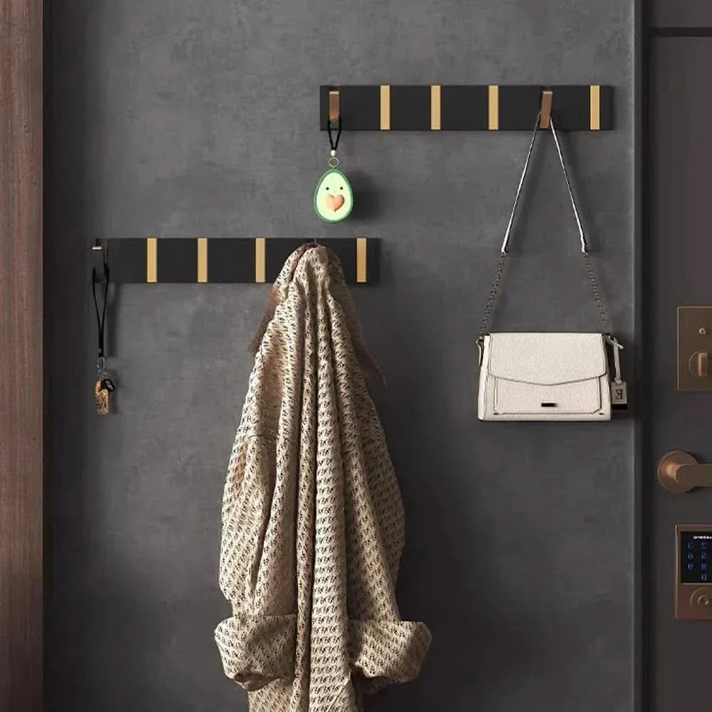 Foldable Wall Hook for Coats, Bags & Towels