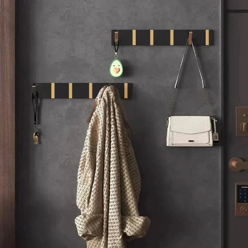 Elegant Stainless Steel Wall Hooks – Foldable, Space-Saving Hook for Bathrooms and Living Spaces