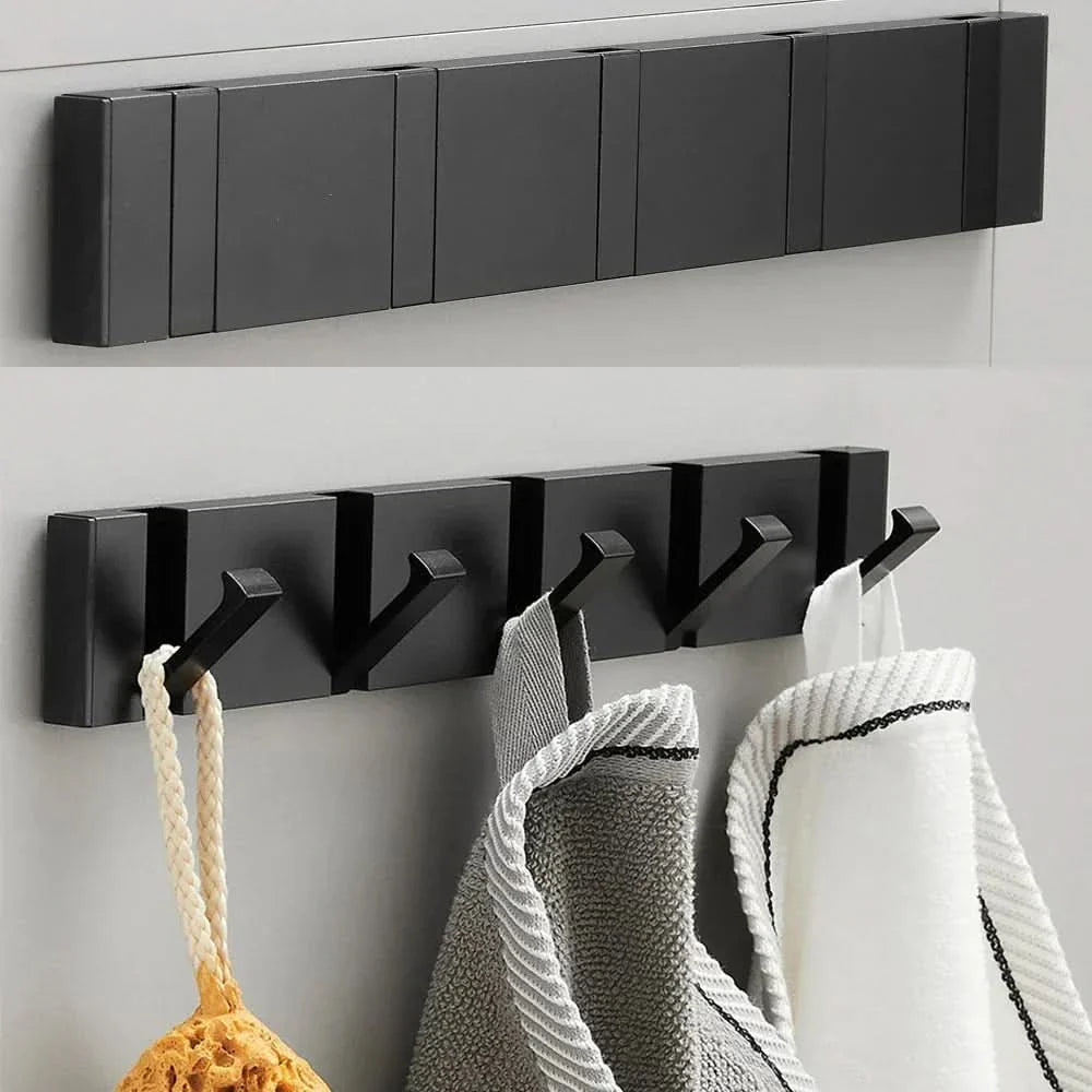 Foldable Wall Hook for Coats, Bags & Towels