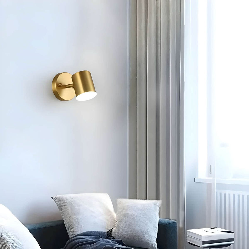Scandinavian Copper LED Wall Lamps