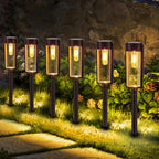Luxury Solar-Powered Path Lighting for Garden