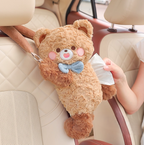 Cuddle Bear Plush Tissue Box