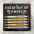 Motivational Badass funny Pen Set (5 pieces)
