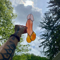 Fun Suncatcher made of colorful glass Penis