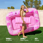 SunLounge Inflatable Sun Pool – Comfortable Lounger for Garden or Balcony