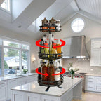 3 Tier Swivel Metal Organizer