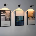 Adjustable LED Wall Light with Motion Sensor and Remote Control Option