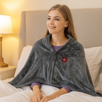 Electric Blanket USB Heated Fleece Shoulder Wrap