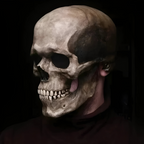 Halloween Realistic Full Head Skull Mask