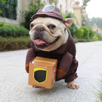 Halloween Dog Costume Delivery Outfit