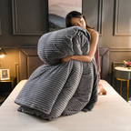 Fleece Blanket Soft Warm Plush Bedding