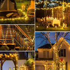 Christmas Decorations Solar Fairy String Lights