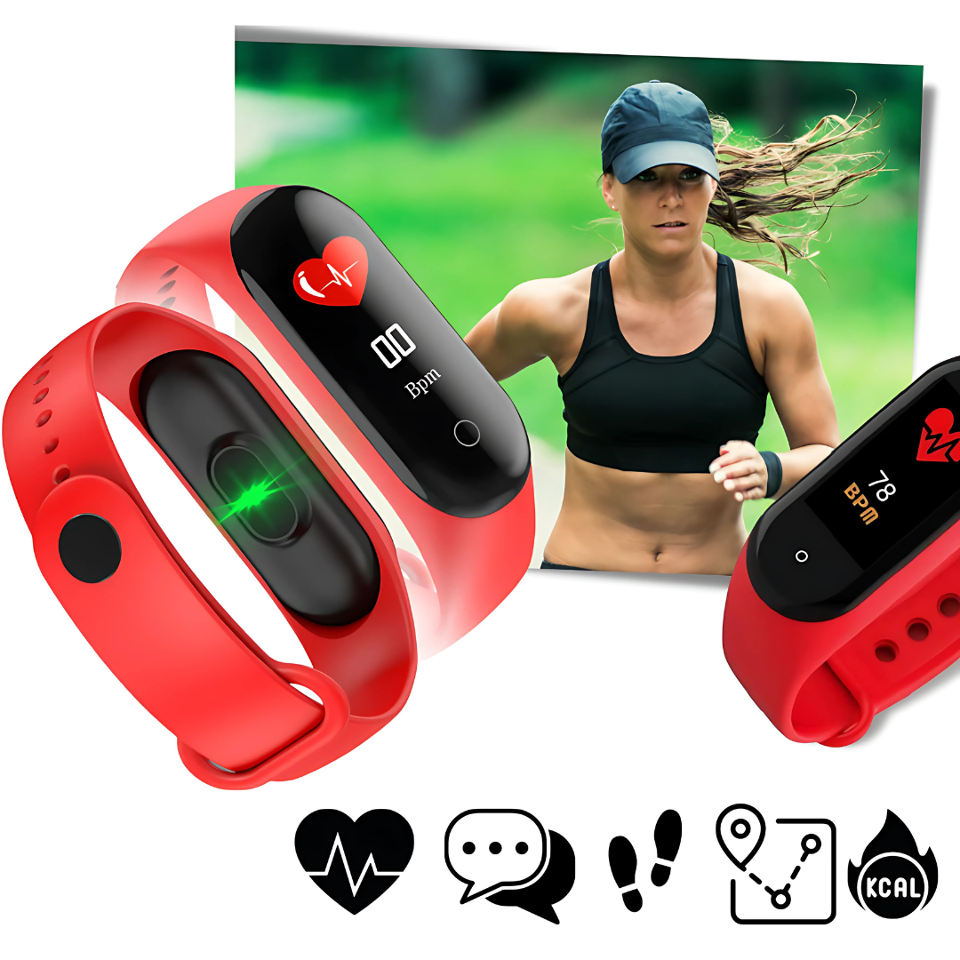 Fitness Tracker Sleep Monitoring Watch