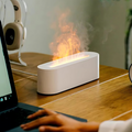 Aromatherapy Flame Effect Humidifier Lamp