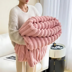 Plush Faux Fur Blanket Throw