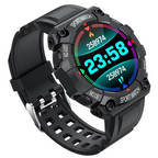 Water-Resistant Smartwatch with Fitness Tracking for Android and iOS