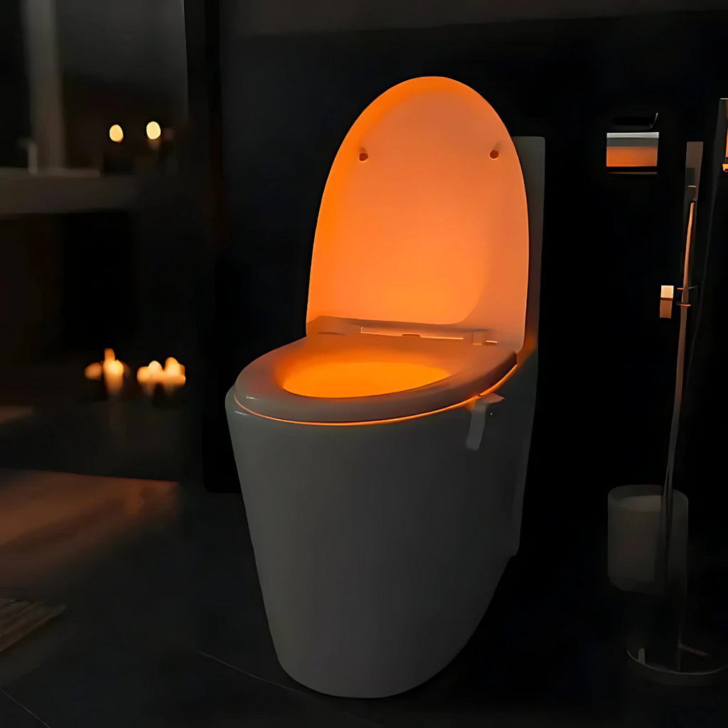 LED Motion Sensor Toilet Light