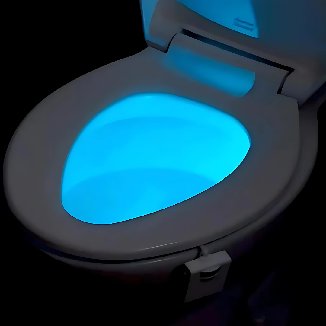 LED Motion Sensor Toilet Light