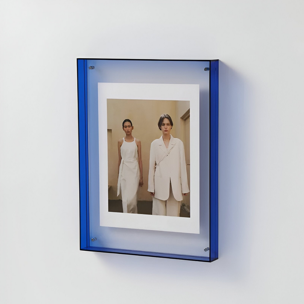 Photo Frame Acrylic Clear Modern Display