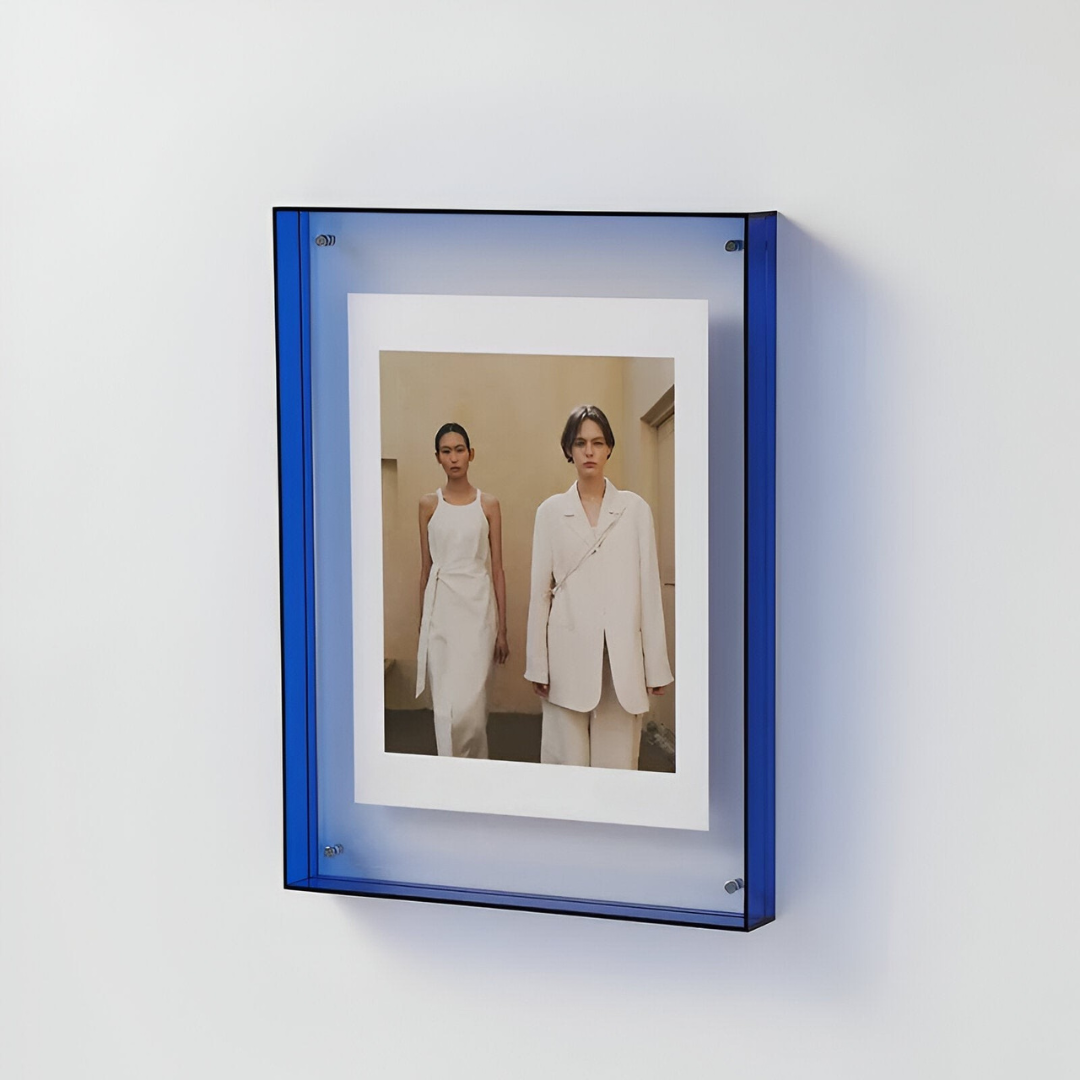 Photo Frame Acrylic Clear Modern Display
