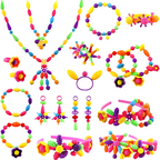 Kids Bead Jewelry Making Craft Set