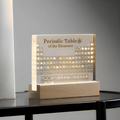 Acrylic Periodic Table Light Display