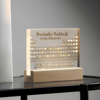 Acrylic Periodic Table Light Display