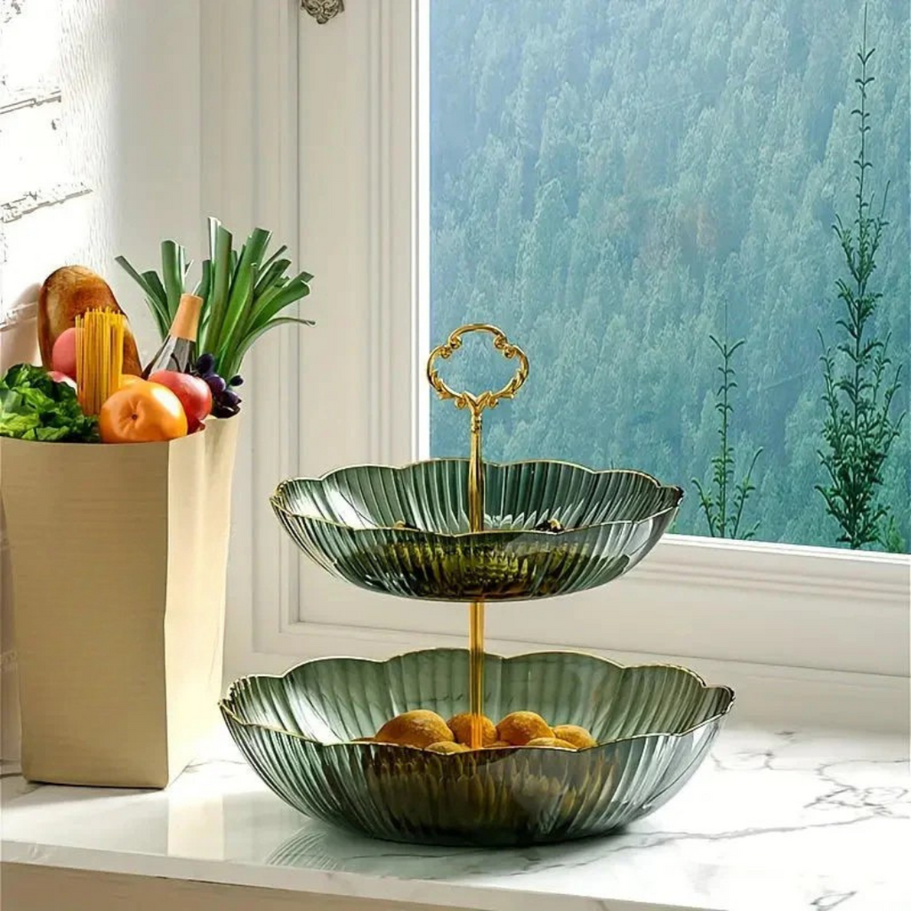 Fruit Bowl Space-Saving Kitchen Storage Rack