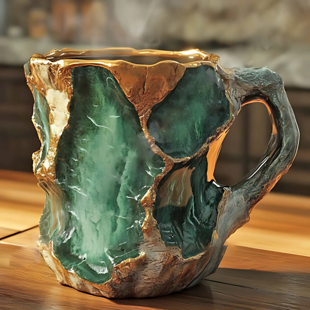 Mug Ceramic Crystal Effect Coffee