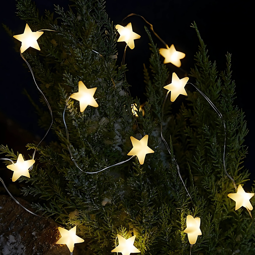 Christmas Decorations LED Star Lights