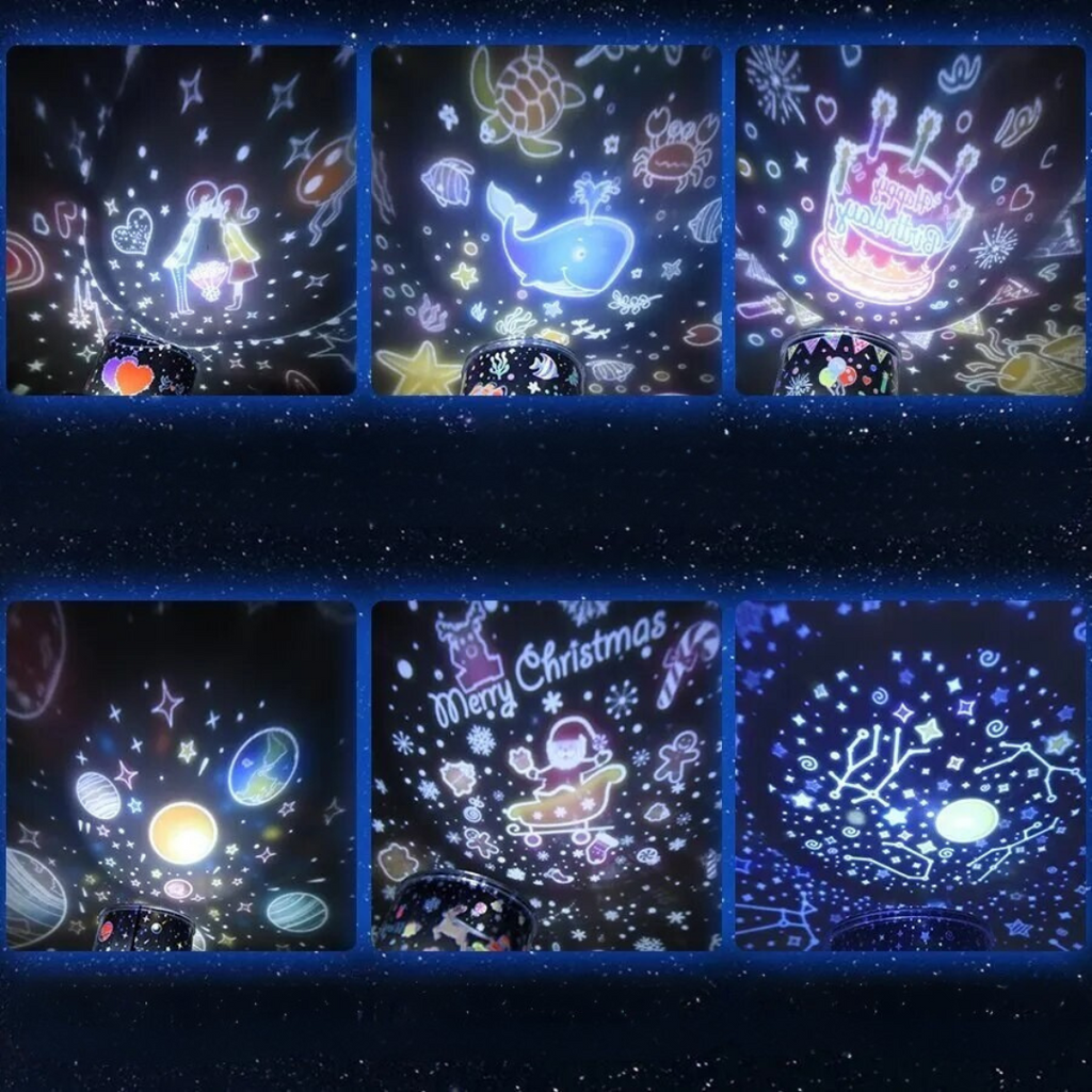 Night Light Star Projector for Kids Bedroom